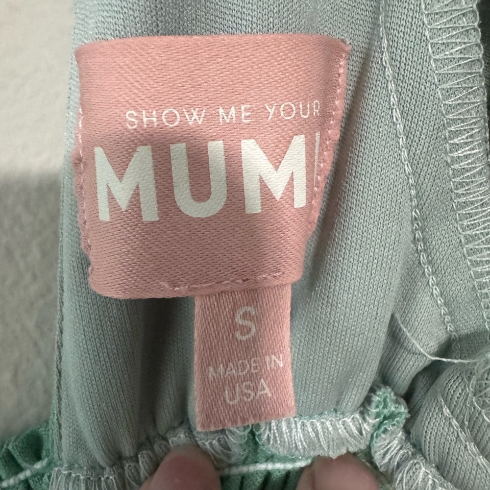 Like new! Show me your mumu Linds dress in Parakeet Linen - Picture 3 of 5